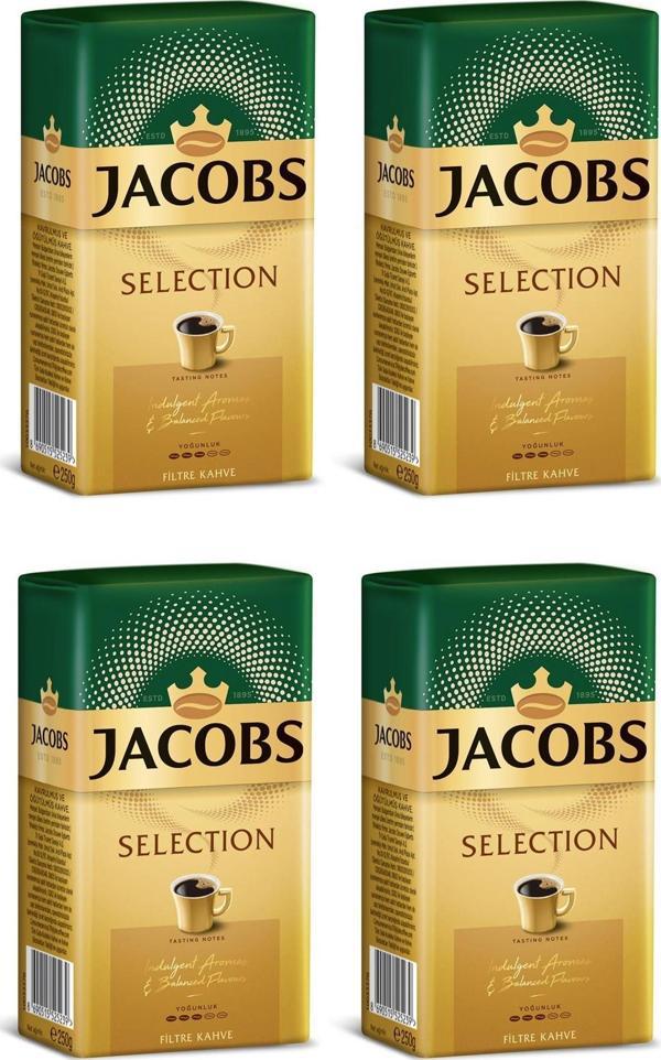 Jacobs Selection Filtre Kahve 250 Gr X 4 Adet - Image 1