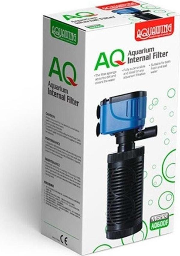 Aquawing Aq600F Akvaryum Iç Filtre 12W 550L/H - Image 1