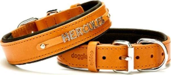 Doggie Yumuşak Dokulu İsimlikli Köpek Boyun Tasması Kamel Sbt-3014 - Image 1