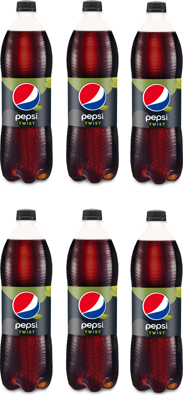 Pepsi Twist Limon Aromalı Şekersiz Kola 1 Lt X 6 Adet - Image 1