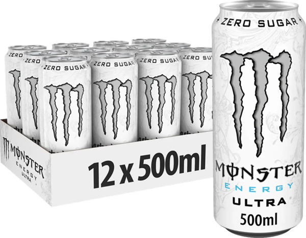 Monster Energy Şekersiz Enerji İçeceği 500 Ml X 12 Adet - Image 1