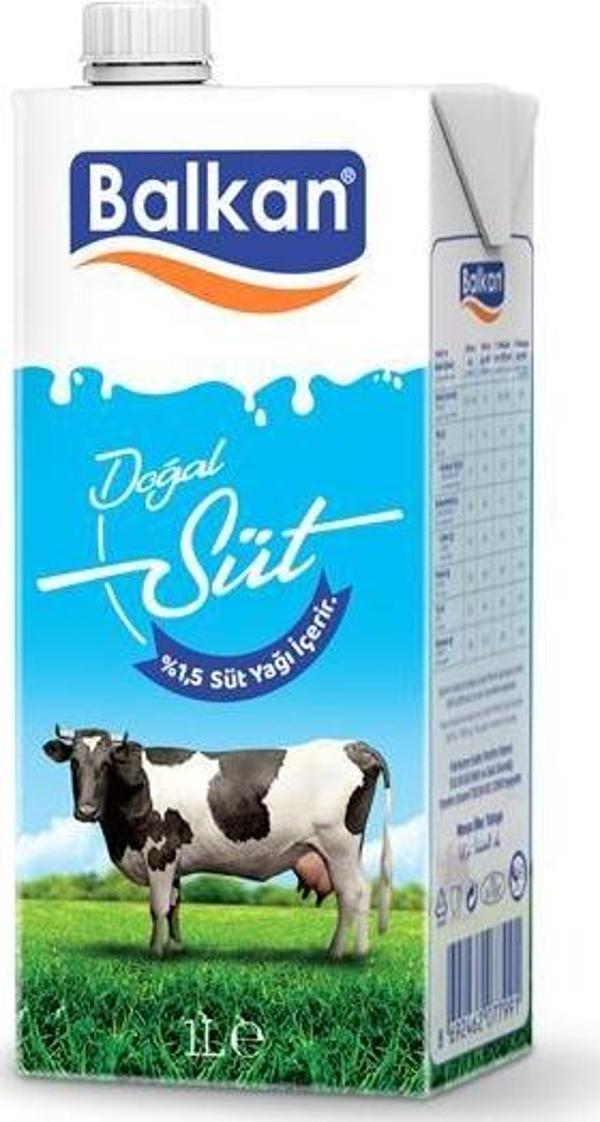 Balkan Süt Yarım Yağlı 1 Lt - Image 1