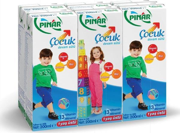 Pınar Çocuk Devam Sütü 200 Ml X 6 Adet - Image 1