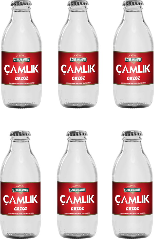 Kızılcahamam Çamlık Gazoz 200 Ml X 6 Adet - Image 1
