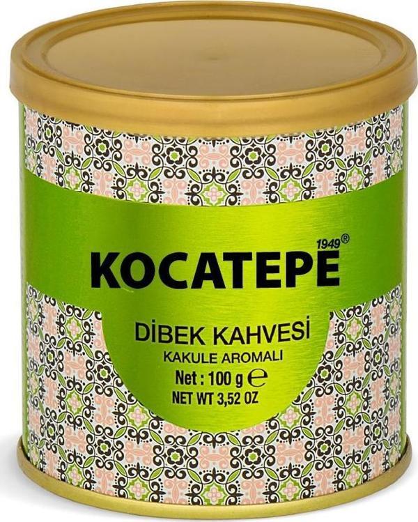 Kocatepe Kakuleli Dibek Kahvesi Teneke 100 Gr - Image 1