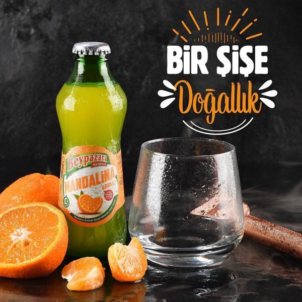 Beypazarı Mandalina Aromalı Maden Suyu 200 Ml X 6 Adet - Image 1
