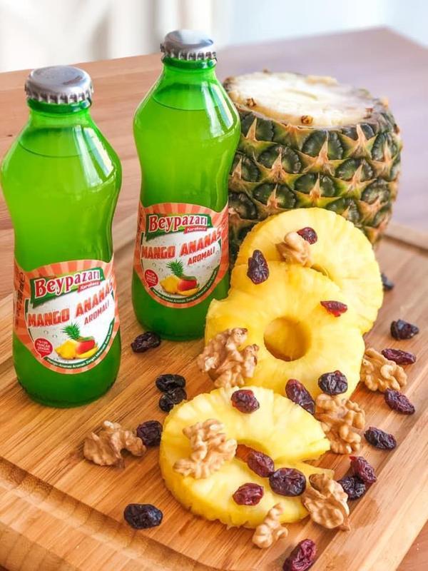 Beypazarı Mango Ananas Aromalı Maden Suyu 200 Ml X 24 Adet - Image 1