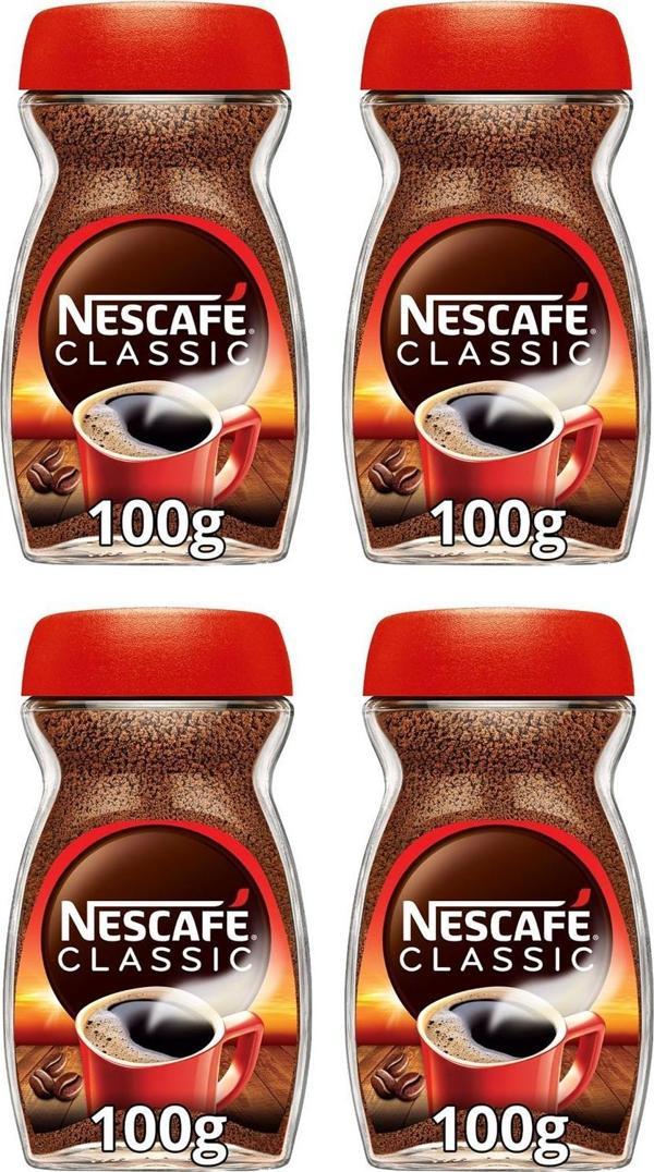 Nescafe Classıc Kahve Cam 100 Gr X 4 Adet - Image 1