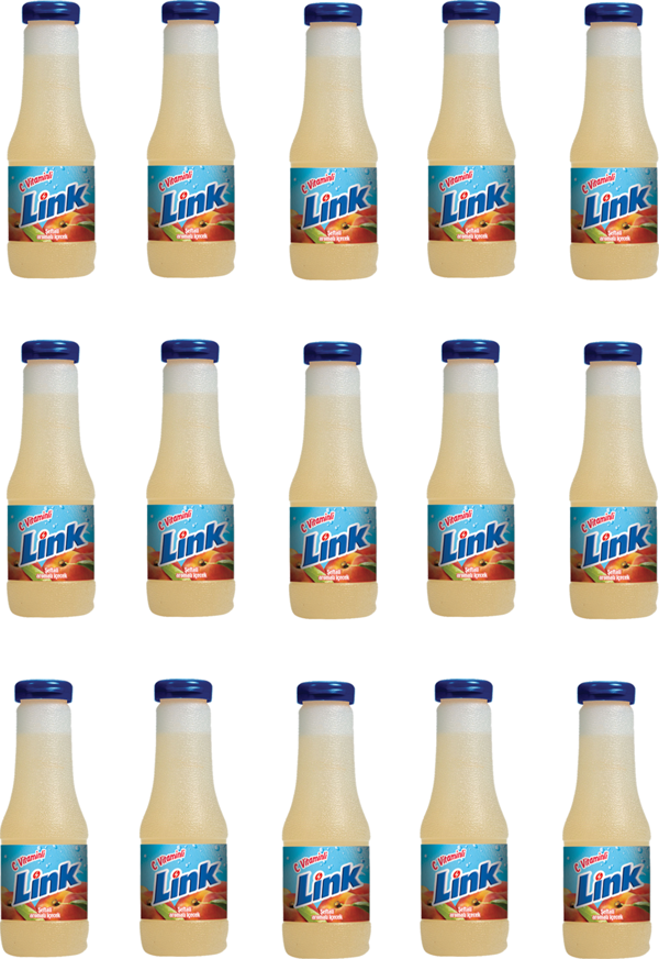 Link Şeftali Aromalı İçecek 200 Ml X 15 Adet - Image 1