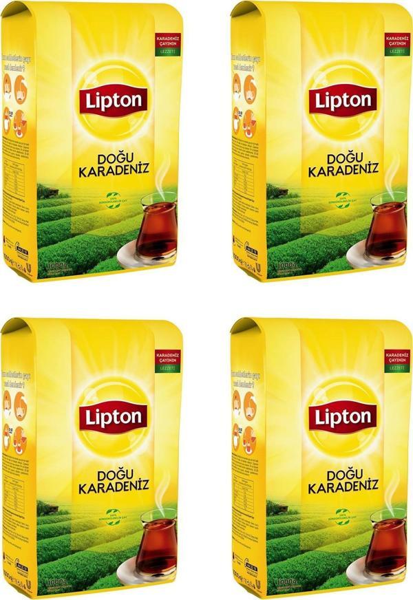 Lipton Doğu Karadeniz Dökme Çay 1000 Gr X 4 Adet - Image 1