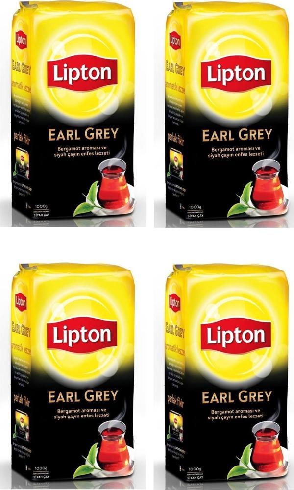 Lipton Early Grey Çay 1000 Gr X 4 Adet - Image 1