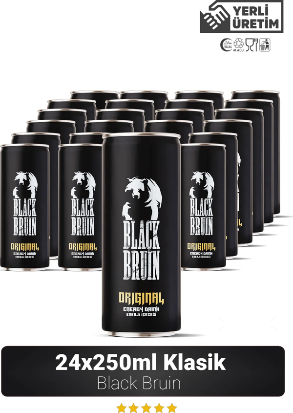 Black Bruin Enerji İçeceği 250 Ml X 12 Adet - Image 1