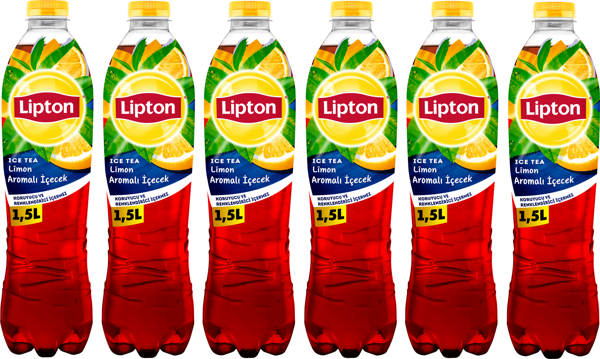 Lipton Soğuk Çay Limon 1,5 Lt X 6 Adet - Image 1