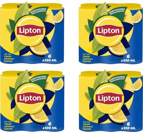 Lipton Soğuk Çay Limon 330 Ml X 24 Adet - Image 1