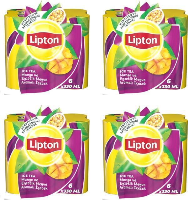 Lipton Soğuk Çay Mango 330 Ml X 24 Adet - Image 1