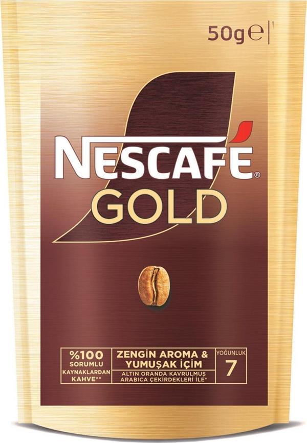 Nescafe Gold Kahve Poşet 50 Gr - Image 1