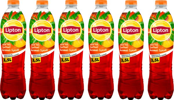 Lipton Soğuk Çay Şeftali 1,5 Lt X 6 Adet - Image 1