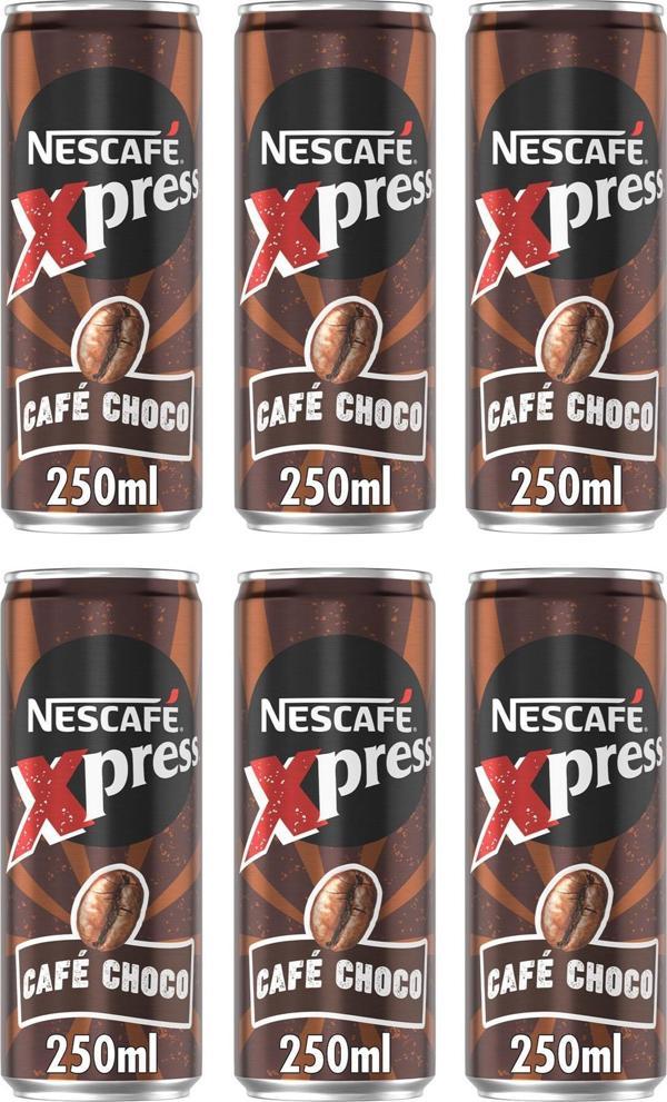 Nescafe Xpress Cafe Choco Soğuk Kahve 250 Ml X 6 Adet - Image 1