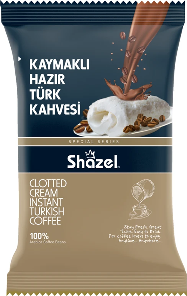 Shazel Kaymaklı Hazır Türk Kahvesi 100 Gr - Image 1