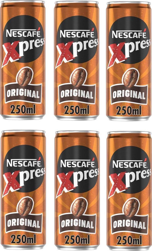 Nescafe Xpress Original Soğuk Kahve 250 Ml X 6 Adet - Image 1