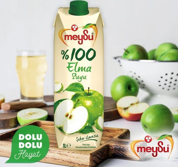 Meysu %100 Elma Suyu 1 Lt - Image 1
