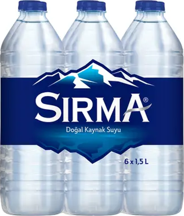 Sırma Doğal Kaynak Suyu 1,5 Lt X 6 Adet - Image 1