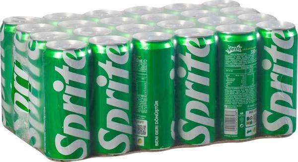 Sprite Gazoz Limon Aromalı 330 Ml X 24 Adet - Image 1