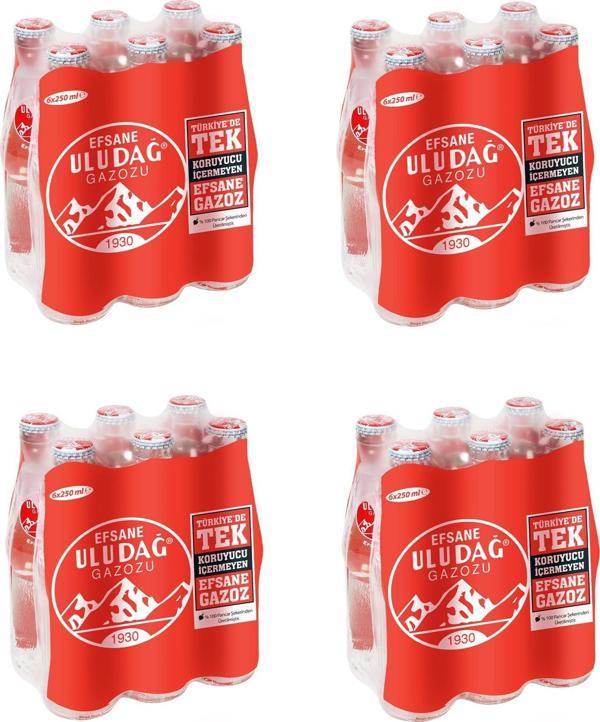 Uludağ Efsane Gazozu 250 Ml X 24 Adet - Image 1