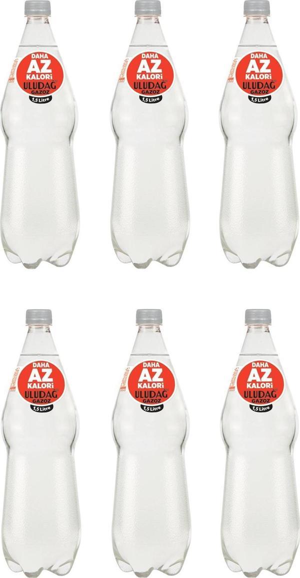 Uludağ Efsane Gazozu Daha Az Kalorili 1,5 Lt X 6 Adet - Image 1