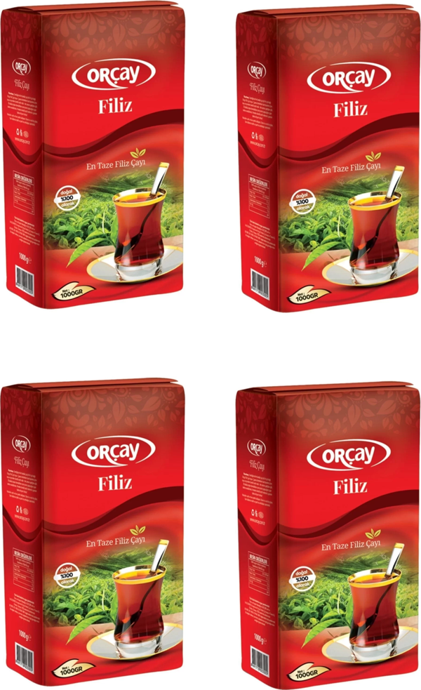 Orçay Filiz Çayı 1000 Gr X 4 Adet - Image 1