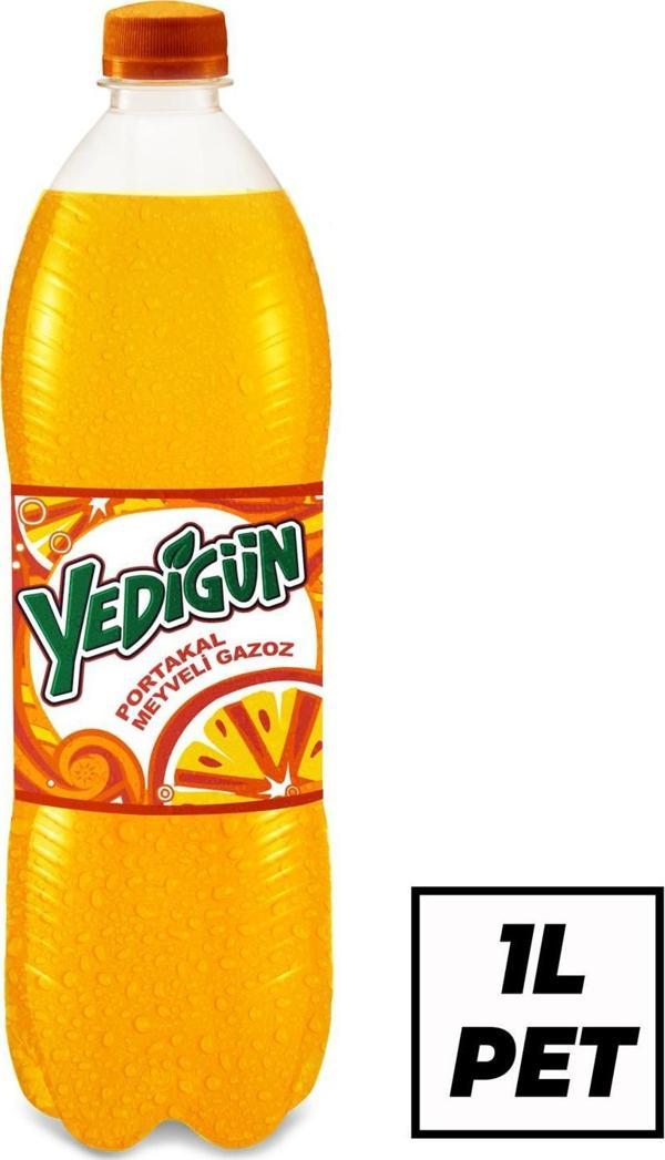 Yedigün Portakal Meyveli Gazoz 1 Lt - Image 1