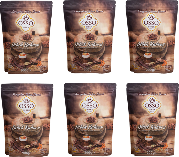 Osso Osmanlı Dibek Kahvesi 200 Gr X 6 Adet - Image 1
