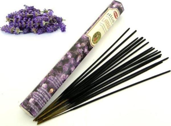 Hem Tütsü Hem - Lavender (Lavanta) Kokulu 20'Li Çubuk Tütsü - Image 1