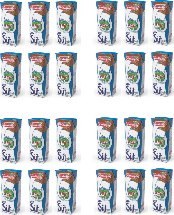 Yörükoğlu Yağlı Süt 180 Ml X 24 Adet - Image 1