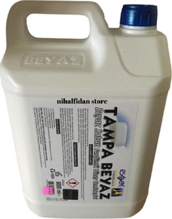 ESMEN Tampa Yüzey Temizleyici Beyaz Sabun Parfümlü 5Lt - Image 1