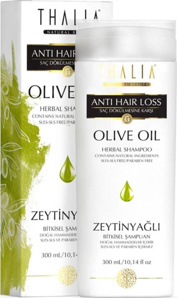 Thalia Koparak Dökülme Önlemeye Yardımcı Zeytinyağı Özlü Saç Bakım Şampuanı - 300 Ml - Image 1
