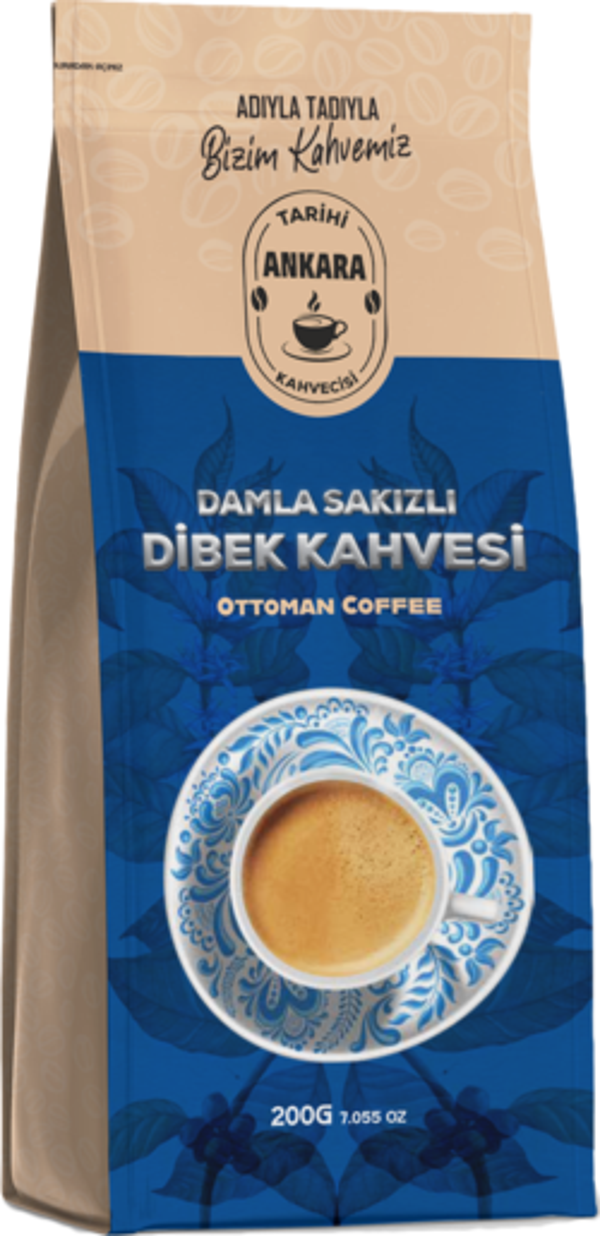 Tarihi Ankara Damla Sakızlı Dibek Kahvesi 200 Gr. - Image 1