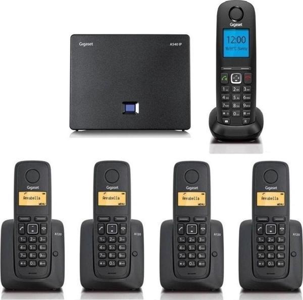 Gıgaset Analog & Ip 5 Dahili Telsiz Kablosuz Telefon Santrali - Image 1