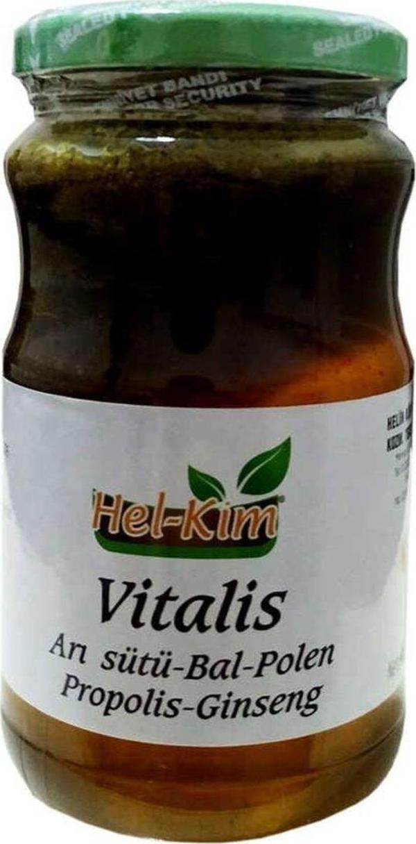 Hel-Kim Vitalis Arı Sütü Bal Polen Propolis Ginseng Karışımı 420 Gr - Image 1