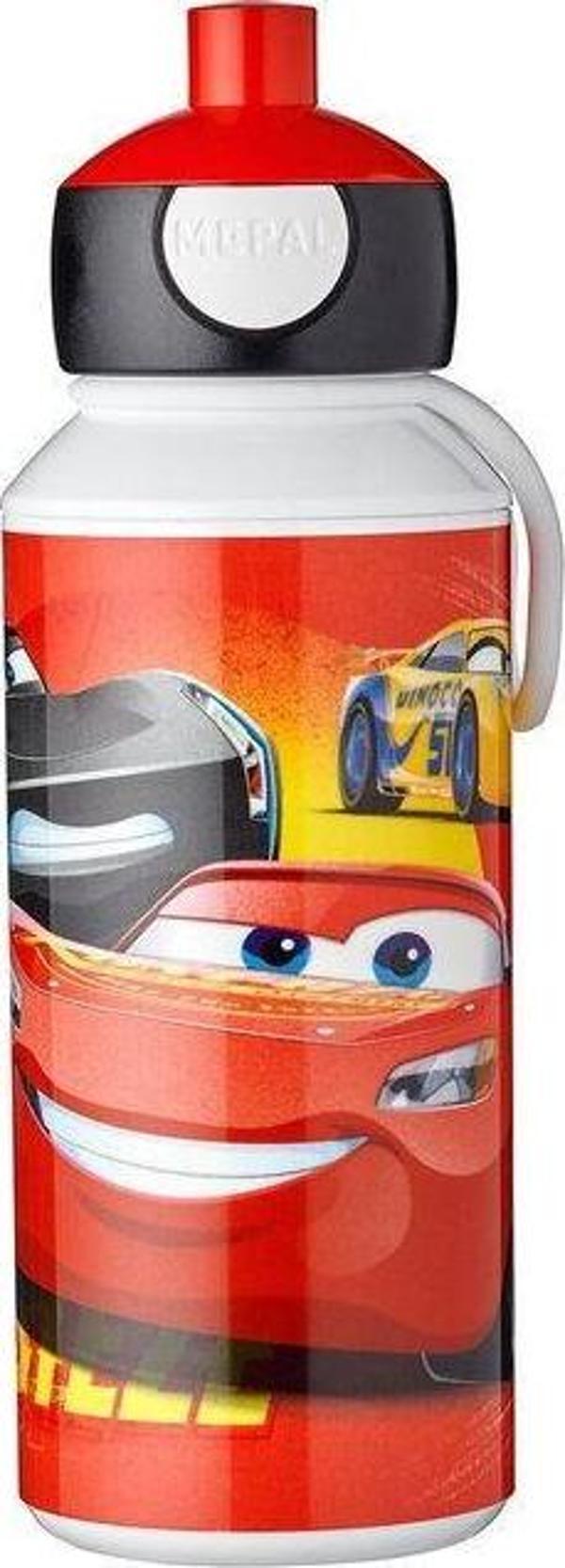 Mepal Drinking Bottle Pop-Up Campus 400 Ml - Cars - Image 1