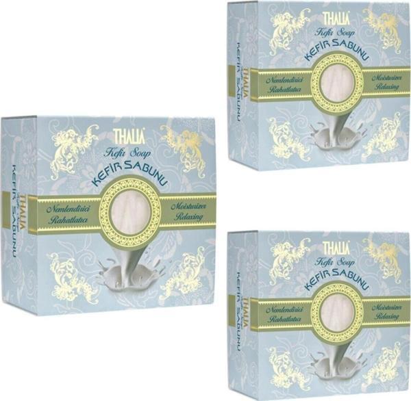 Thalia Doğal Kefir Özlü Sabun 150 Gr  3 Adet - Image 1