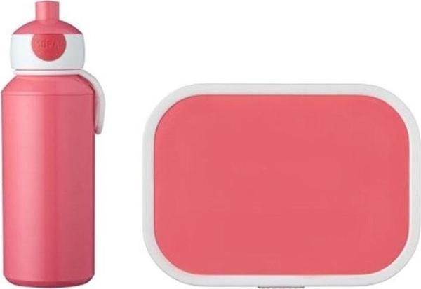 Mepal Lunch Set Campus Içecek Şişeli Beslenme Seti (Pu+Lb) - Pink - Image 1