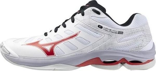 Wave Voltage 2 Unisex Voleybol Ayakkabısı Beyaz / Kırmızı - Image 1
