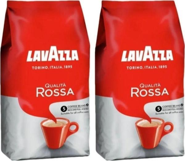 LavAzza Qualita Rossa Çekirdek Kahve 2'Li - Image 1