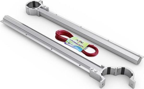 ASVERA - %100 Alüminyum Pratik Balkon Çamaşır Kurutmalığı - %100 Alüminyum Balkon Çamaşır Kurutma Askısı - Image 1