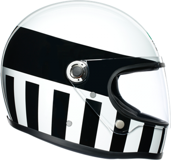 Agv X3000 Multı Invıctus Kapalı Kask Beyaz-siyah SMALL - Image 1