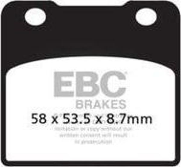 Ebc Fren Balatası Organik Fa103 Suzukı Vs 1400 Intruder 87-03 085 - Image 1
