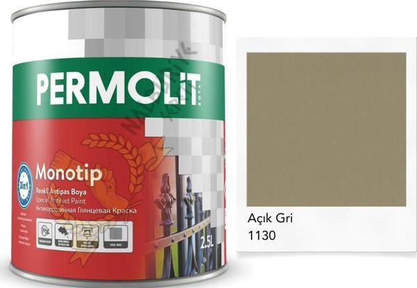 Permolit Monotip Astarlı Antipas Boya AÇIK GRİ 0.75 Lt. - Image 1