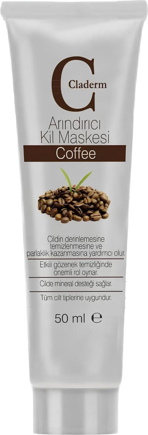 Claderm 50 ml Kil Maskesi - Coffee - Image 1