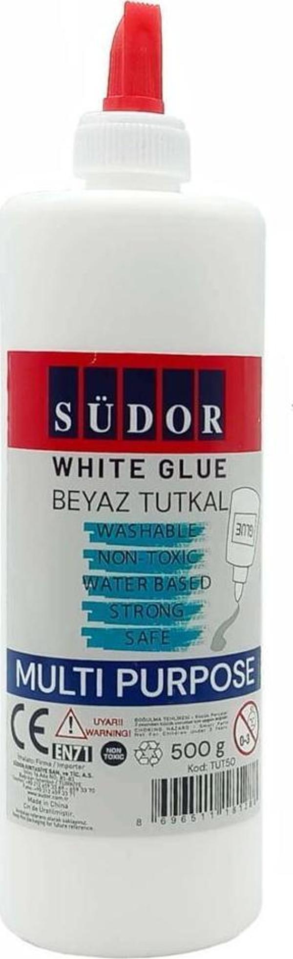 Beyaz Tutkal 500 gr 1 Adet Beyaz Mobilya Tutkalı 500 gr Ahşap Tutkalı Su Bazlı Çok Amaçlı Beyaz Tutkal - Image 1